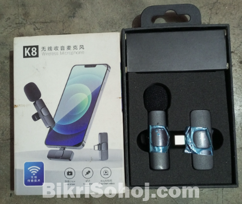 K8 Bluetooth Wireless Microphone